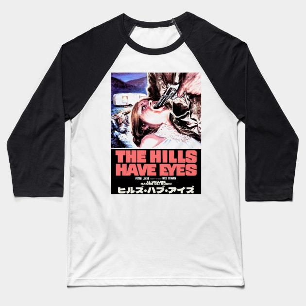 The Hills Have Eyes Baseball T-Shirt by Chairrera